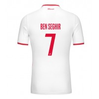 AS Monaco Eliesse Ben Seghir #7 Replica Home Shirt 2024-25 Short Sleeve